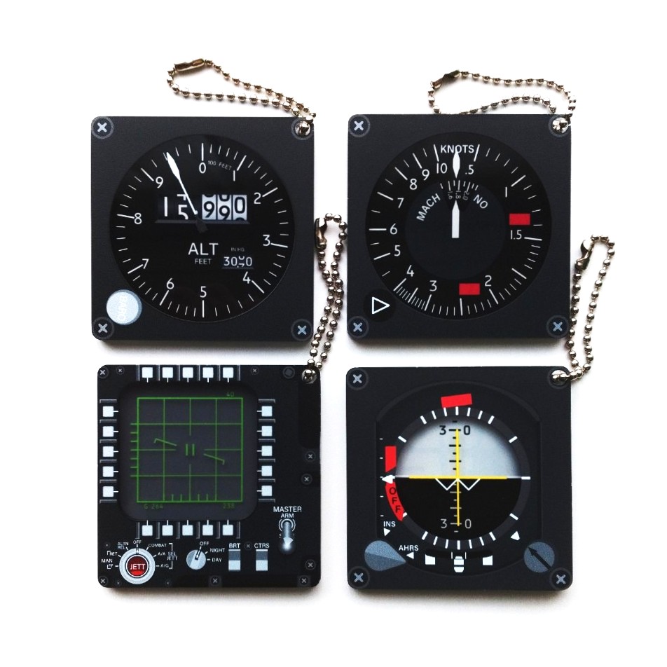 計器キーホルダー